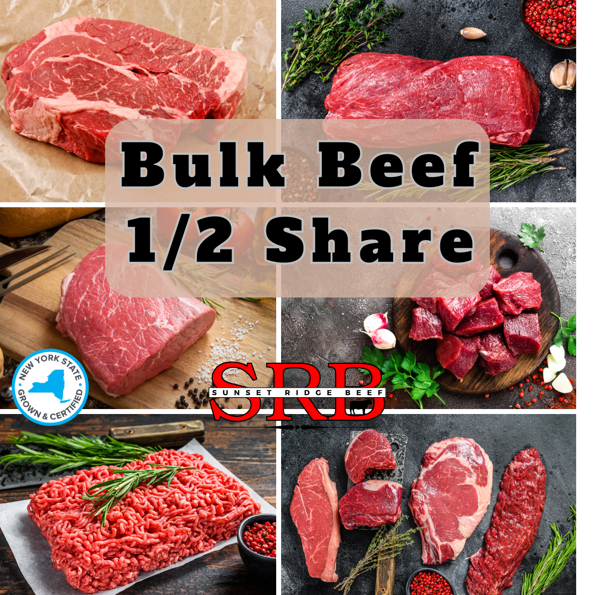 Bulk Beef 1/2 Share